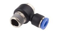 ZłąCze KąTowe Gwint R 1/4 MęSkie, Wciskane 6 Mm RS PRO RS Components