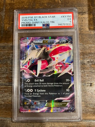 Yveltal-EX graded PSA 5 for sale on eBay