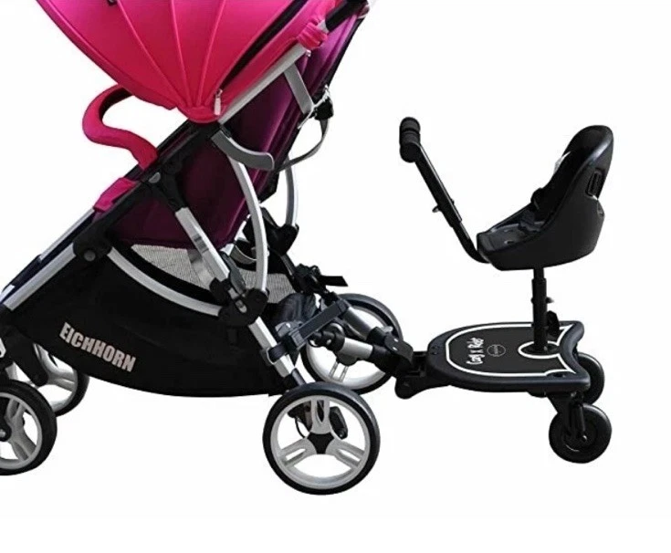 Englacha 2-in-1 Cozy X Rider - Child Rider Stroller Attachment with Saddle Seat