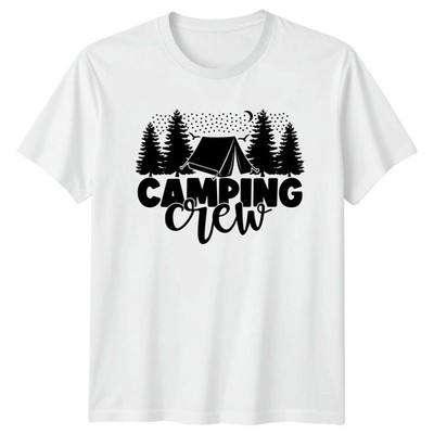 Camping Crew T-Shirt Wilderness Outdoor Activities