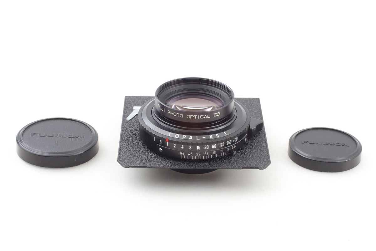 希少！FUJINON C 300mm f 8.5 MINT** Fujinon C 300mm F8.5 Lens w/ Copal1 Late Shut 4inch