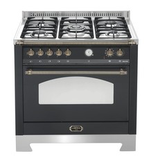 LOFRA DOLCEVITA RNMG96MFT/CI CUCINA 90CM NERA/BRONZO 60060044 5 FUOCHI