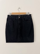 BDG Black Denim Mini Skirt Size Small Urban Outfitters