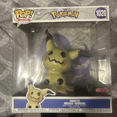 Funko Pop! Jumbo 10" Pokemon Mimikyu # 1020 Figure Target Exclusive