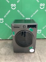LG Steam F4T209SSE 9 kg 1400 Spin Washing Machine - Dark Silver #LT126707