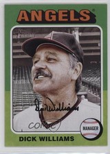 2024 Topps Heritage Managers Dick Williams #134 HOF w1s