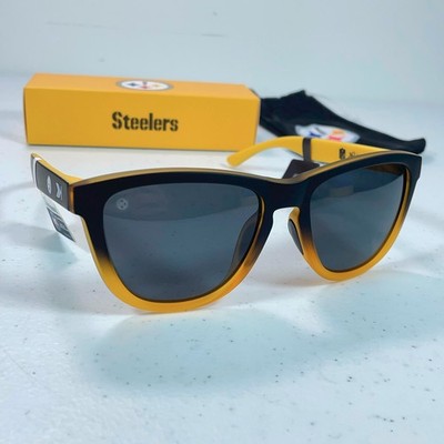 Knockaround Steelers Sunglasses Polarized NFL Premium NEW Black Yellow