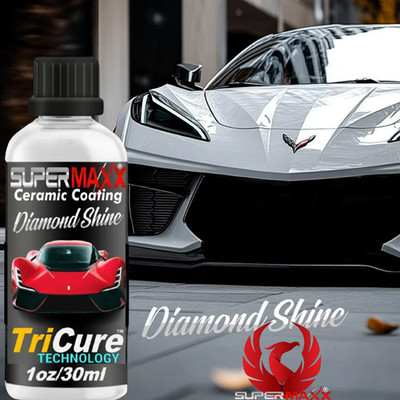 CERAMIC CAR COATING ADVANCED PAINT PROTECTION ''WET LOOK'' TRICURE TECHNOLOGY -KIT