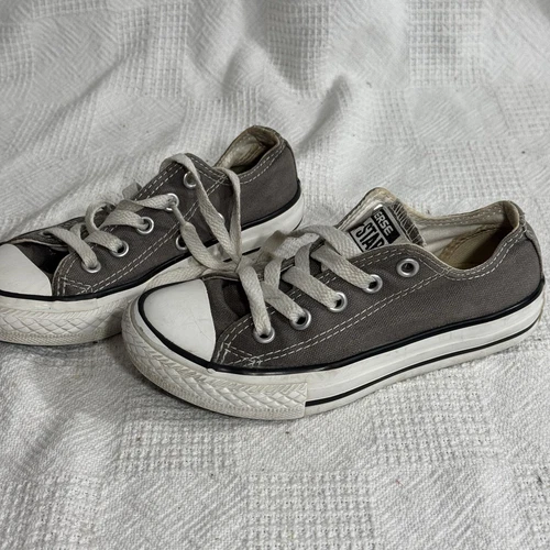 Sneakers basse Converse Chuck Taylor All Star bambino ragazzo grigio taglia 11 unisex