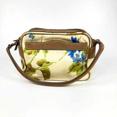 Sac Prada en nylon à une épaule logo floral plaque autruche #2352 - Photo 1/4