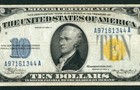 $10 1934 ((NORTH AFRICA)) Silver Certificate Note ** PAPER CURRENCY — photo 1