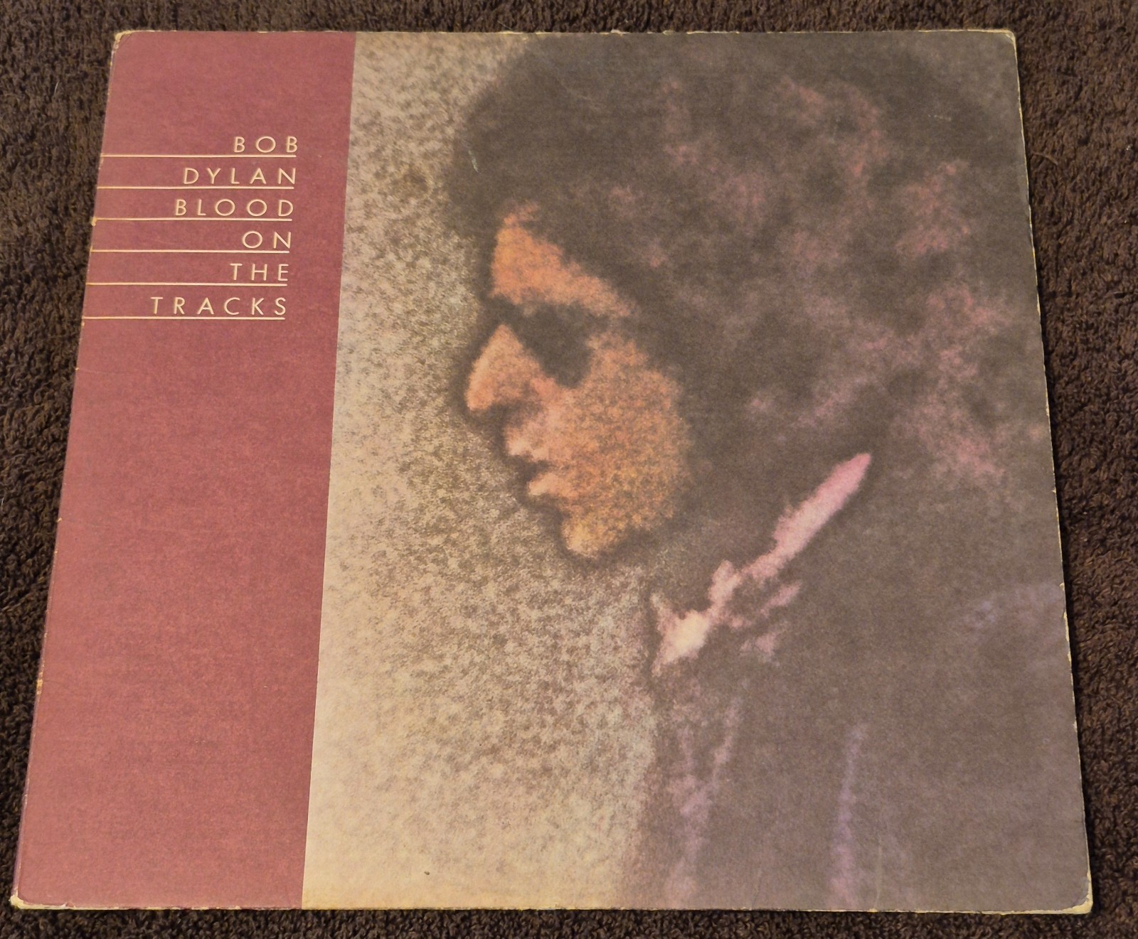 BOB DYLAN BLOOD ON THE TRACKS 1975 1st Press PC 33235 Vinyl LP VG+/VG+/OG