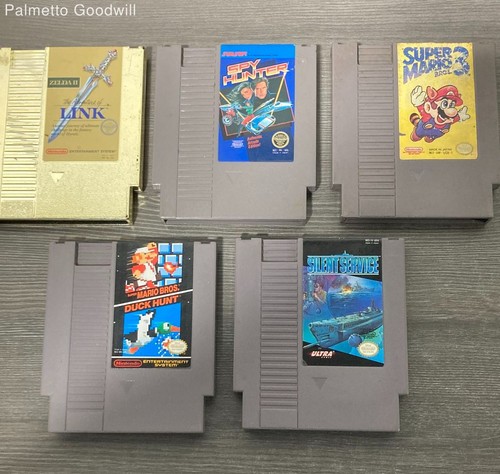 Vintage Nintendo NES Manual Lot Rare As Is