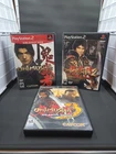 Onimusha 1 2 3 PS2 (PlayStation 2) 3 Game Lot, Two are CIB with Manuals, Tested