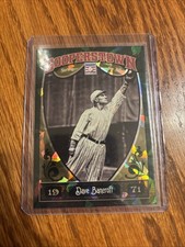 DAVE BANCROFT COOPERSOTOWN GREEN CRYSTAL CRACKED ICE GIANTS #44 2013 13 PANINI