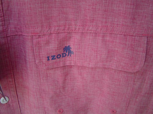 NEW MENS IZOD BIG&TALL RAPTURE ROSE UPF-35 QUICK DRY SHORT SLEEVE SHIRT ...