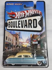 Hot Wheels 2012 Boulevard Legends '52 Hudson Hornet Blue/White - Real Riders