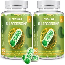 Rosmolo 800 MG Liposomal Sulforaphane - Max Absorption, Broccoli Extract