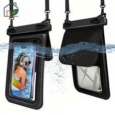 IPX8 Waterproof Floating Phone Pouch Double Space Dry Bag for iPhone Samsung