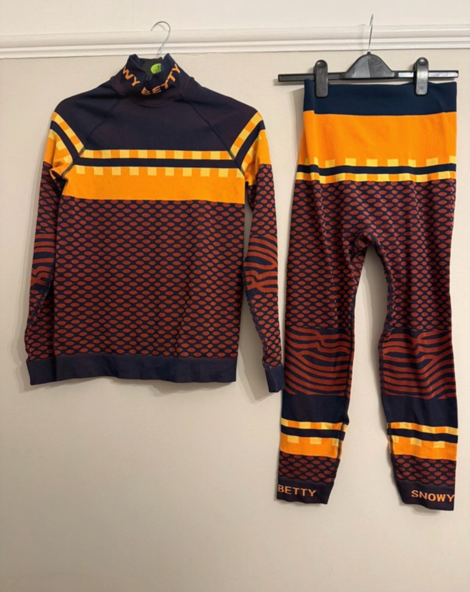 Women's Sweaty Betty Ski Base Layers Size Medium UK