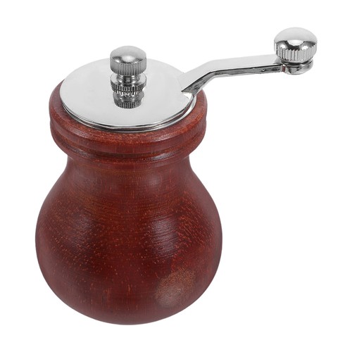 Manual Grinder Set Wooden Mill for Chile Hand Crank - Picture 4 of 12