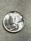 Uncirculated 1944 Philadelphia Mint Silver Mercury Dime MS BU UNC Nice Coin 8504