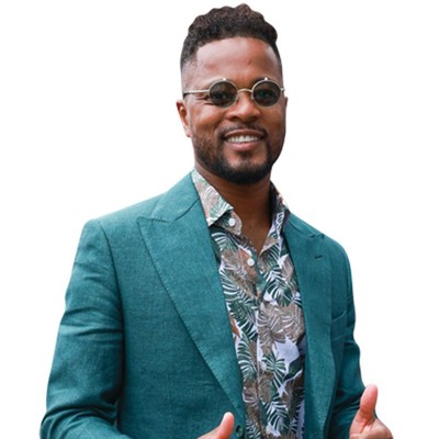 Patrice Evra (Thumbs Up) Half Body Buddy Cutout