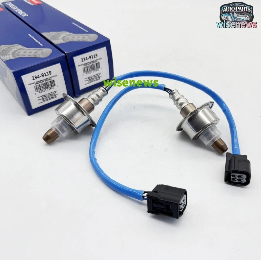 2X Oxygen Sensor DENSO 234-9119 For Honda Civic Accord HR-V Acura ILX 1.8L 2.0L Foto 2 de 4
