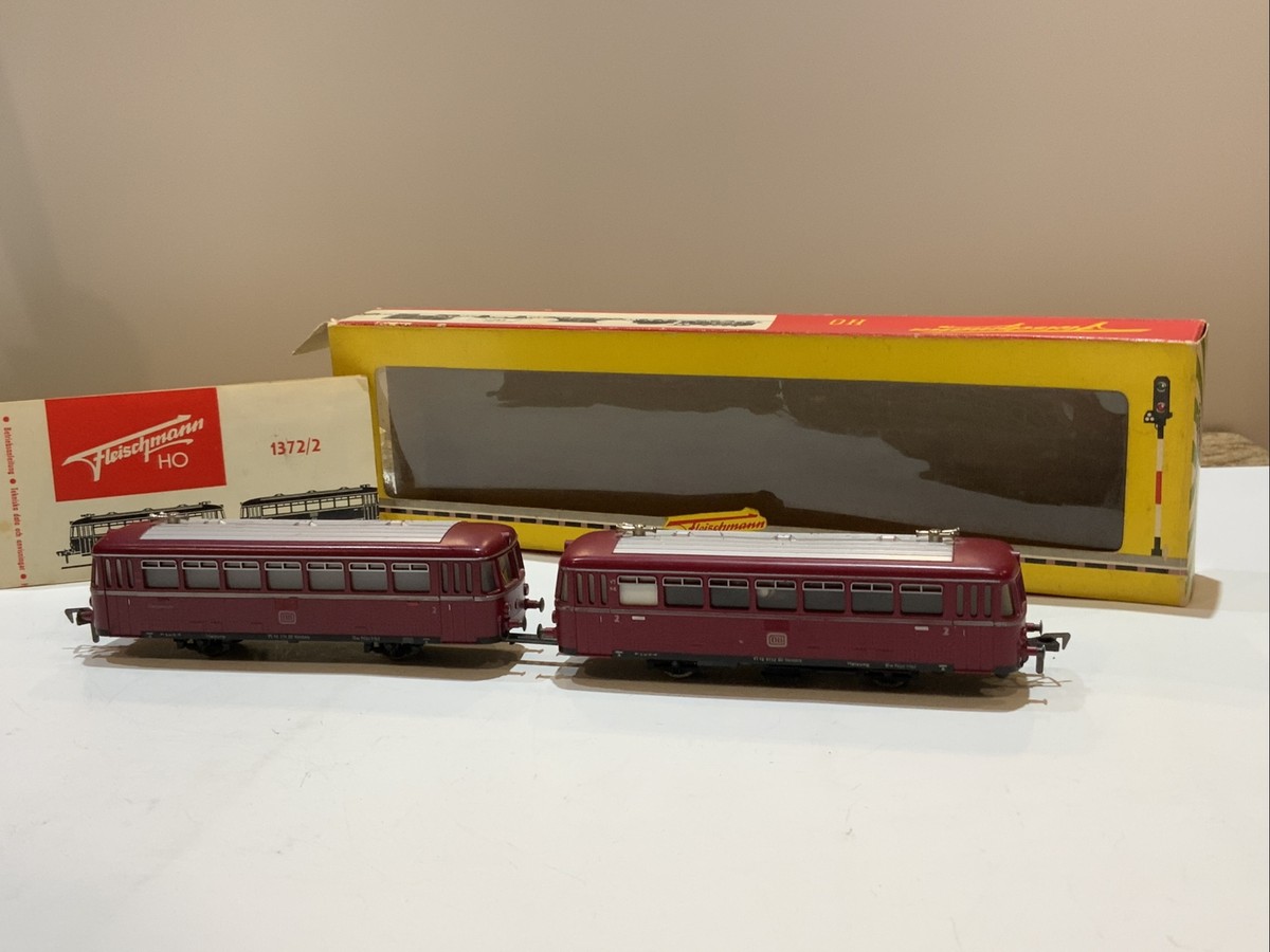 Fleischmann 1372/2 HO Deutsche Bahn DB 2-Car Railbus Diesel Unit