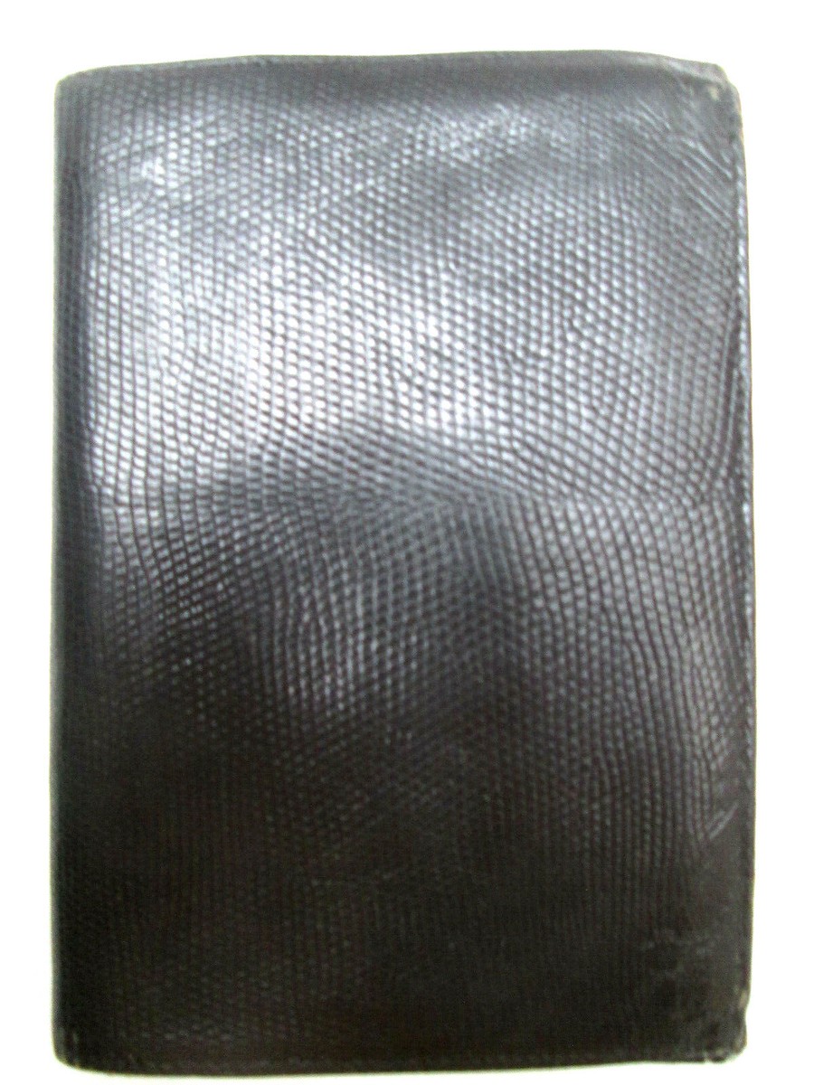 Portefeuille Porte-monnaie Vintage Reptile TBEG Années 50 - Édition Limitée, Marron