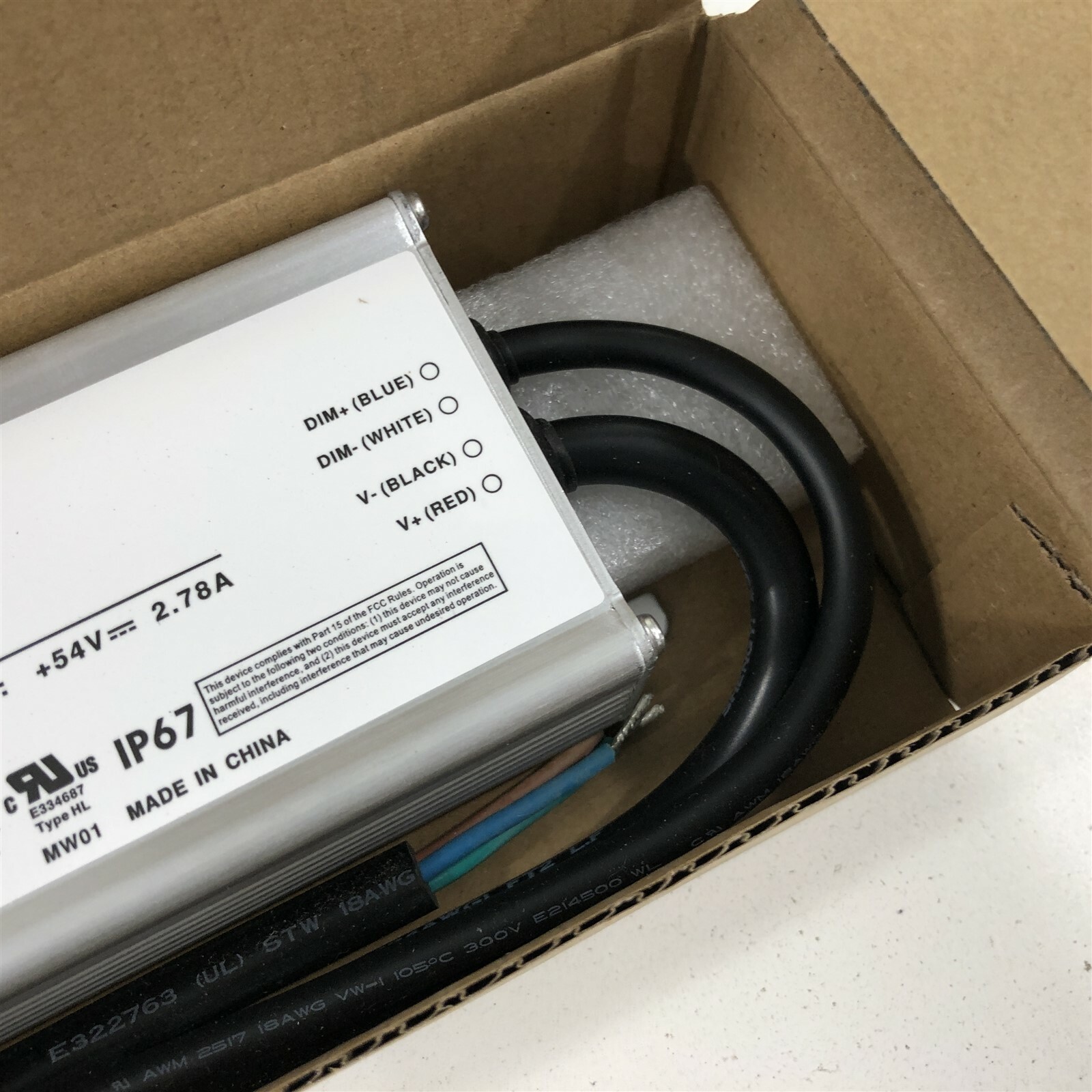 Mean Well HVG-150-12A Non-Dimmable Constant Current- Constant Voltage