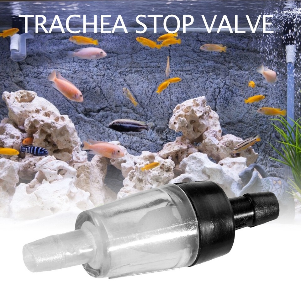  10pcs Tracheal Check Valve Fish Tank Aquarium Non Return Air Pump