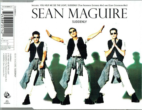 SEAN MAGUIRE - 5" CD - Suddenly (+ Tom Frederikse Extended Remix) + Poster. UK - 第 1/4 張圖片