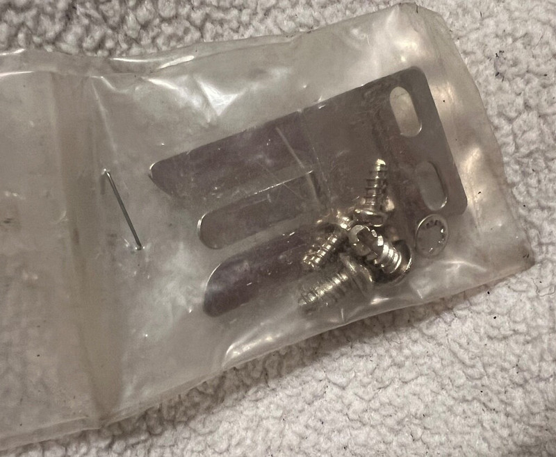 New 2 4 washer Screw Hand Microphone Clip Metal