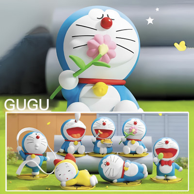 52Toys Doraemon Leisure Time Series Confirmed Blind Box Figure New Toys Hot Gift