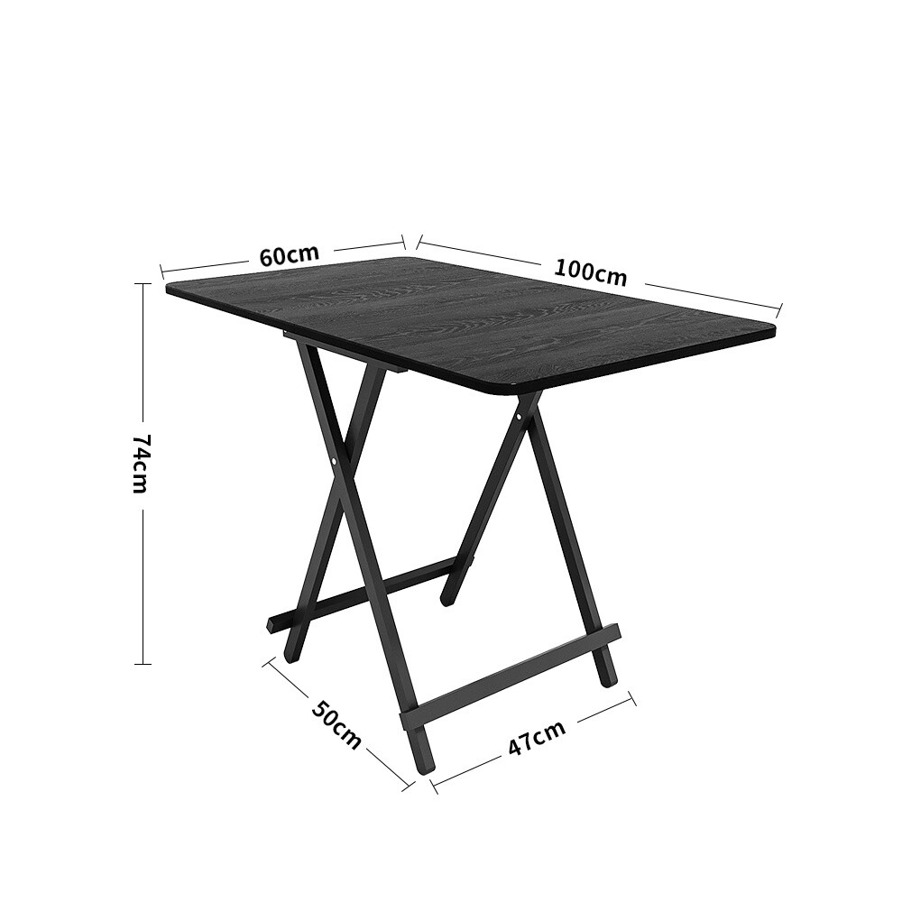 Folding Dining Table Compact Kitchen Dorm Table Space Saving Square/Rectangle