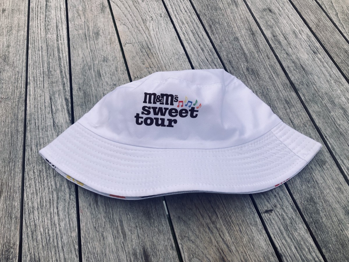 M & Ms SWEET TOUR CANDY REVERSIBLE BUCKET HAT M&M | eBay M & Ms SWEET TOUR CANDY REVERSIBLE BUCKET HAT M&M | eBay