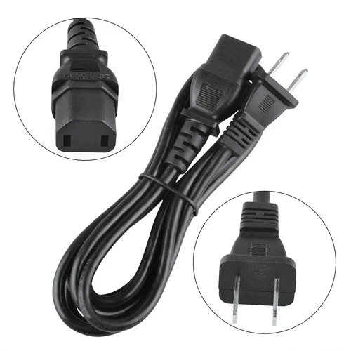 6ft ETL AC Power Cord Cable For Infinity Modulus MSW-1 Subwoofer 2-Prong Plug - Picture 5 of 7