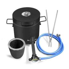 Small Metal Melting Furnace for Casting,2&ndash;16 Kg Capacity,High Temperature 1500&deg;C