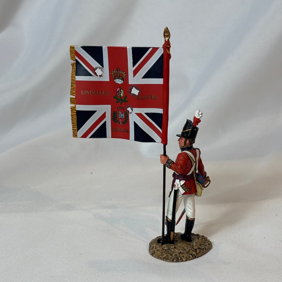 Standing-At-Ease Pied Dragon - Napoleonics - King & Pays