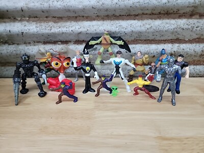 McDonald's DC Comics Marvel Super Heroes Lot of 16 TMNT Avatar