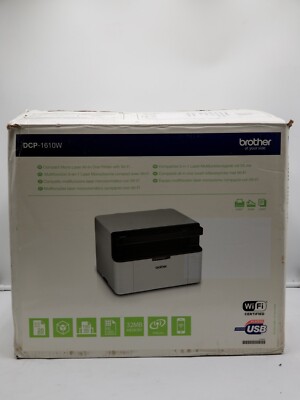 Brother DCP-1610W A4 Mono Laser Wireless Printer