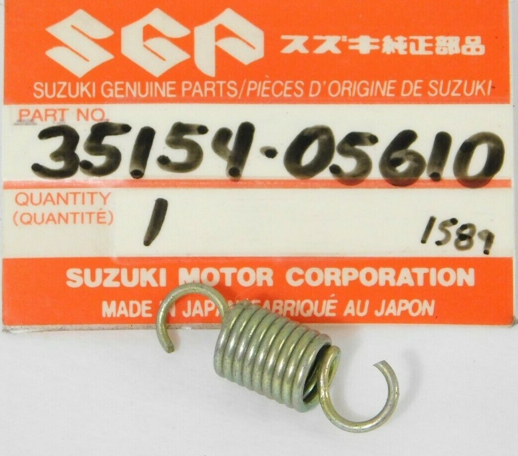 1 NOS Genuine 1971-1977 Suzuki A100 AC MT TC TS Spring Part OEM