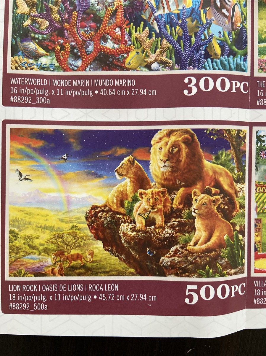 Art Gallery Family pack 6 assorted puzzles SURE LOX Premium