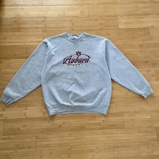 VTG 90s Auburn Tigers Sweatshirt Embroidered Pro Player USA Made Men’s XL Gray