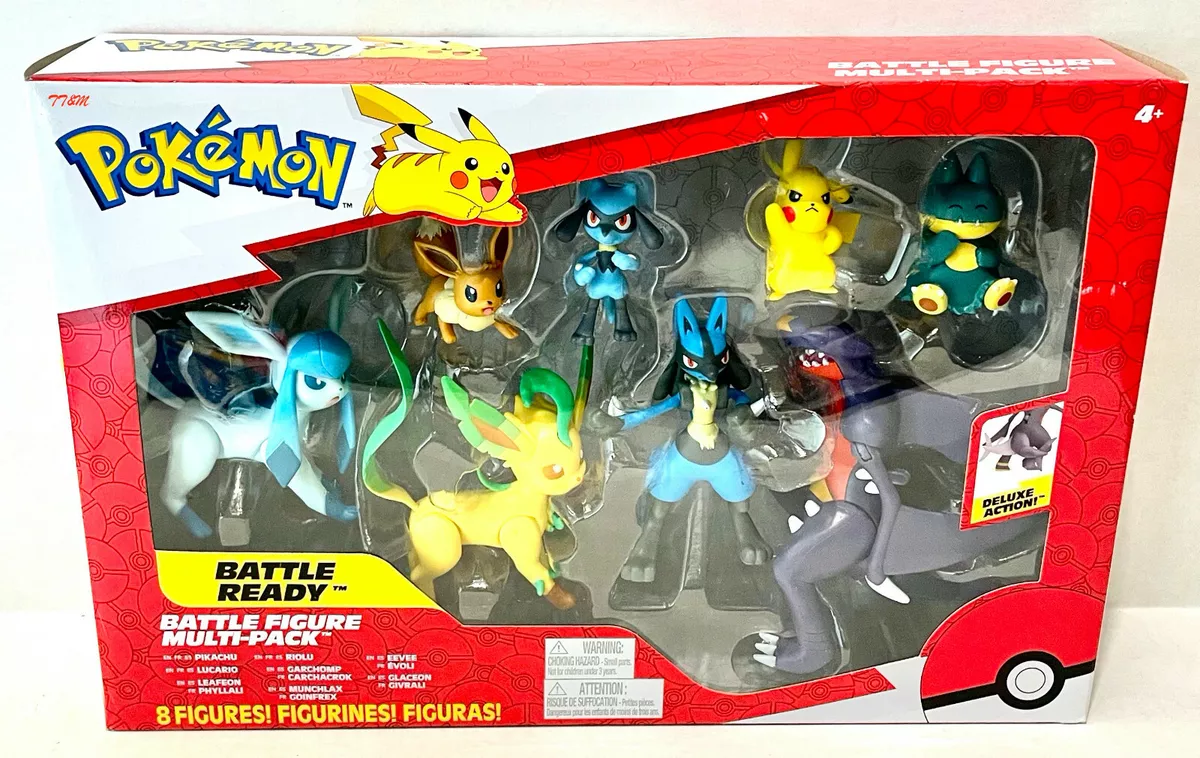 Pokémon - Pack de 8 Figurines