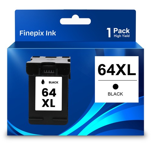 1x Cartuccia Di Inchiostro Nero Per HP 64XL ENVY 7120 7130 7132 - Foto 7