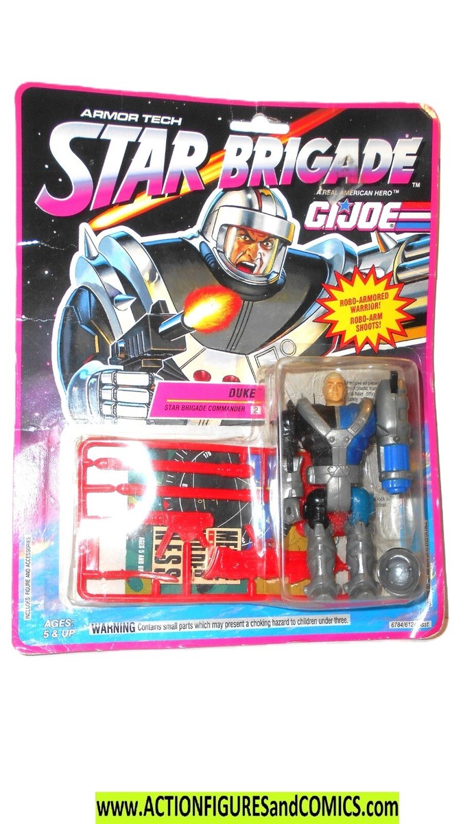 GI JOE vintage 1993 DUKE v5 star brigade 1992 space complete moc