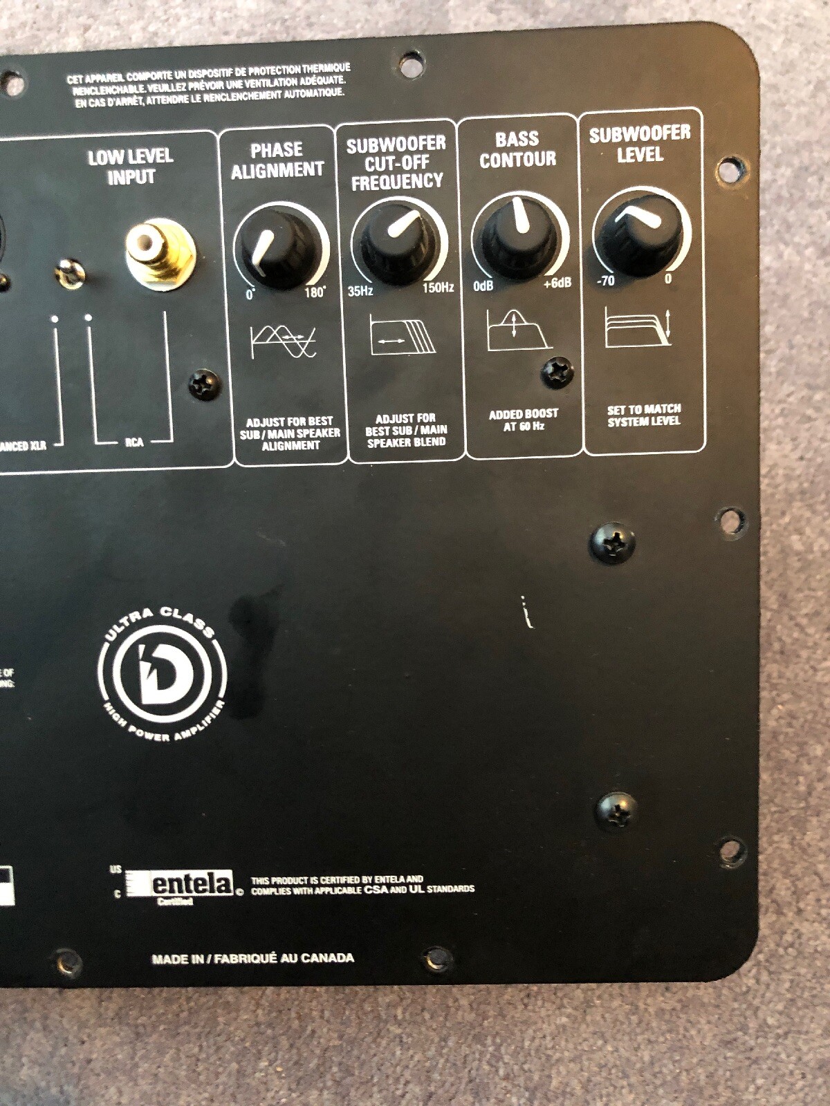 paradigm sub 15 for sale