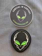 Alien Gear Sticker  and Patch SHOT SHOW 2024  Rare and NEW